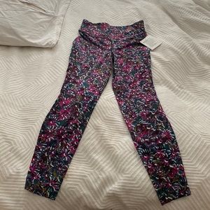 Brand new lululemon brushed print leggings